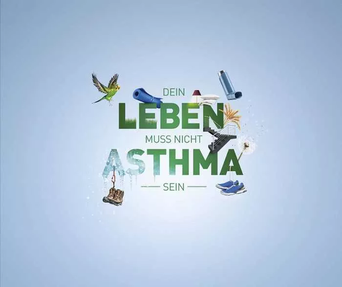Logo: Dein Leben muss nicht Asthma sein